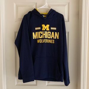 Men's ProEdge by Knights Apparel University of Michigan Large Hooded Sweatshirt